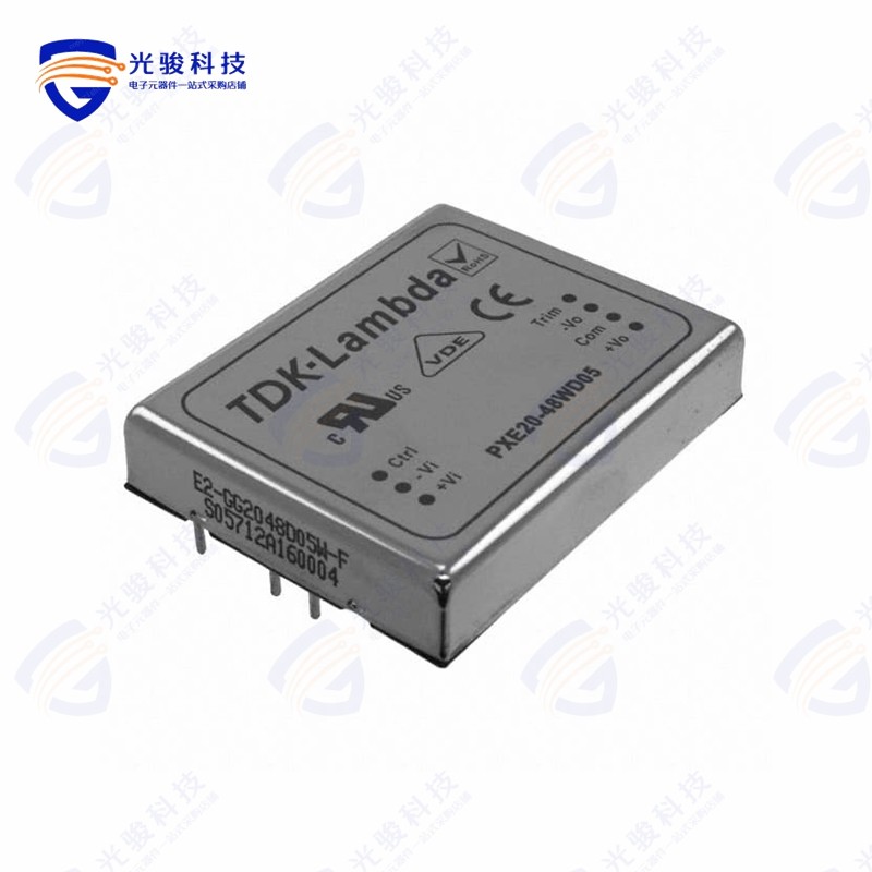 PXE20-48WD05《DC DC CONVERTER +/-5V 20W》