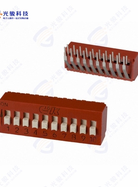 BD10AV 《SWITCH SLIDE DIP SPST 100MA 5V》