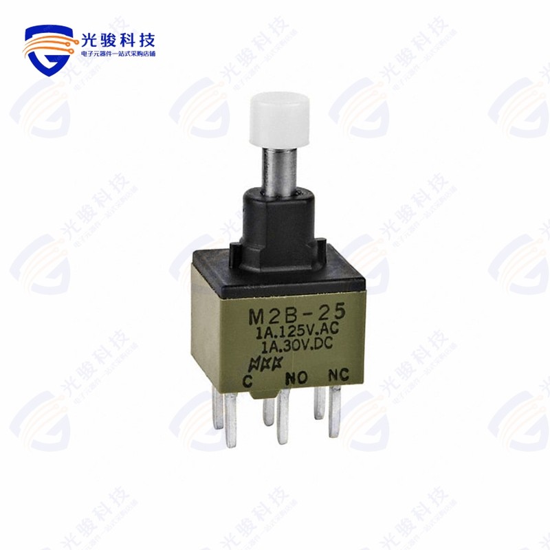 M2B25AA5W03-FB 《SWITCH PUSHBUTTON DPDT 1A 125V》