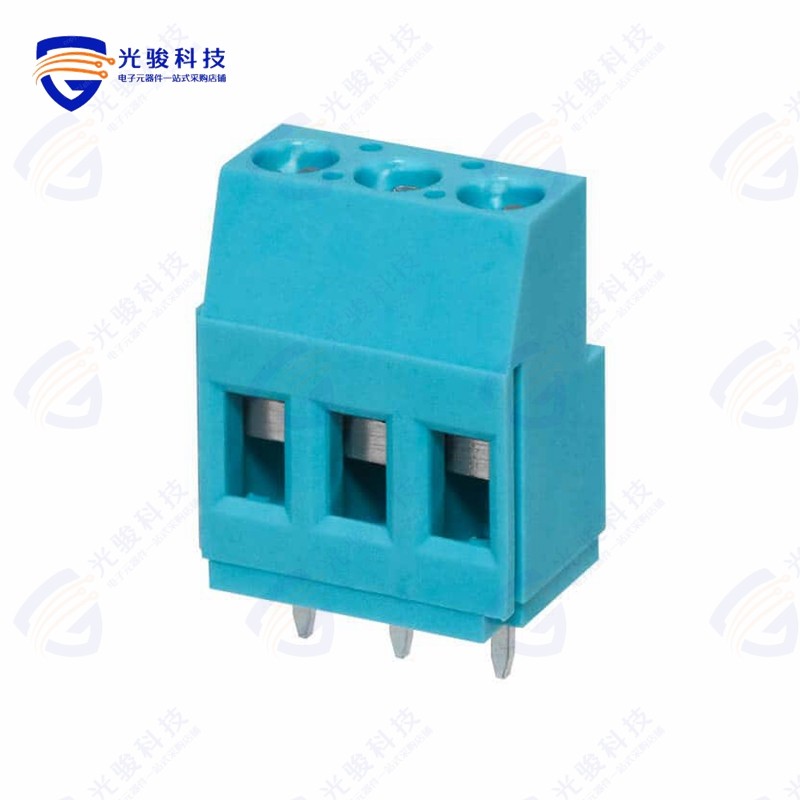 tb009-508-03be《terminal block, screw type, 5.08》