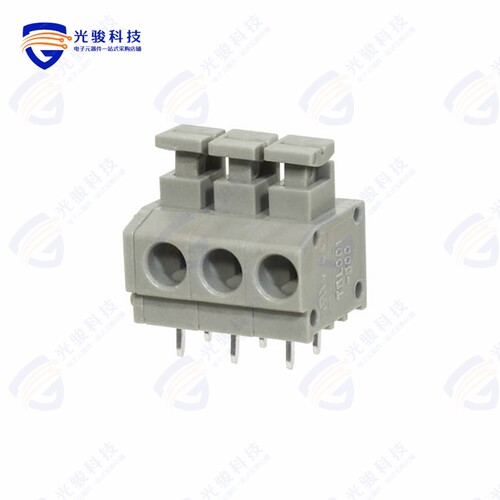 TBL001-500-03GY-2GY《TERMINAL BLOCK, SCREWLESS, 5.00,》