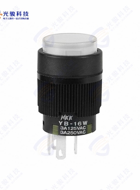 YB16WCKW01-6F-JB 《SWITCH PUSHBUTTON SPDT 3A 125V》