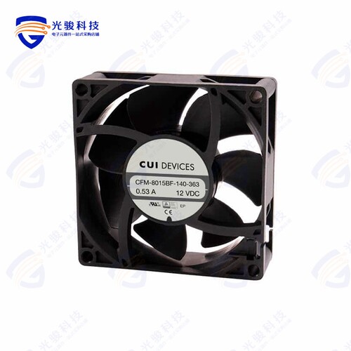 CFM-8020BF-125-273《DC AXIAL FAN, 80 MM SQUARE, 20 M》