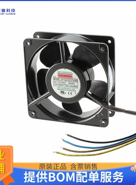 AC风扇UF12A12/23-BWHR【FAN AXIAL 120X38MM 115/230VAC】