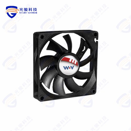 DC0801512L2B-2T0《FAN 12VDC 80X15MM 2WIRES》