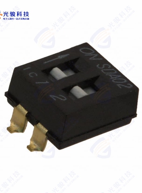 SDA02H0SBD 《SWITCH SLIDE DIP SPST 25MA 24V》