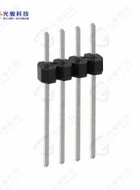 PEC04SAFN《CONN HEADER VERT 4POS 2.54MM》