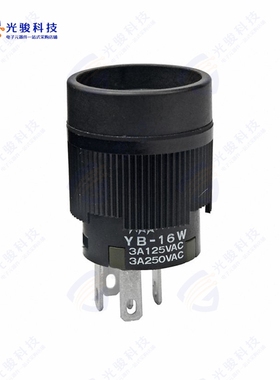 YB16WCKW01 《SWITCH PUSHBUTTON SPDT 3A 125V》