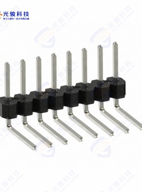 PEC08SBCN《CONN HEADER R/A 8POS 2.54MM》
