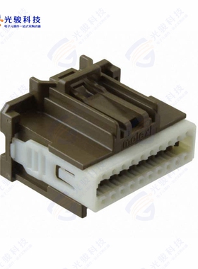 347290202《CONN RCPT 20POS R/A BROWN POL C》