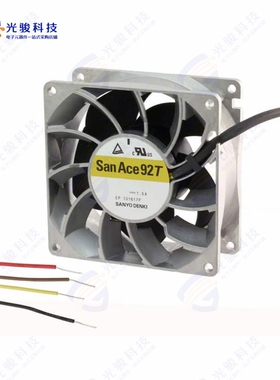 9GT0912P1M001《FAN 92X38MM 12VDC RBLS TACH, PWM》