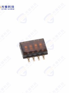 DHN04TV 《SWITCH SLIDE DIP SPST 25MA 24V》