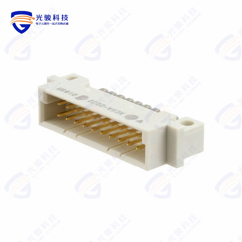 XC5A-0182-1《CONN DIN PLUG 100POS PCB RA GOLD》