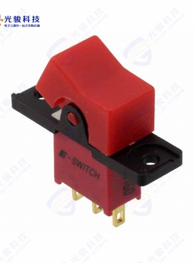 300AWSP1R1REDM1RE 《SWITCH ROCKER SPDT 0.4VA 20V》