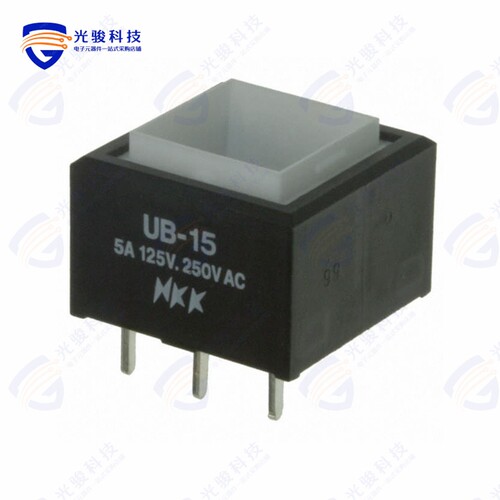 UB15SKW03N 《SWITCH PUSHBUTTON SPDT 5A 125V》