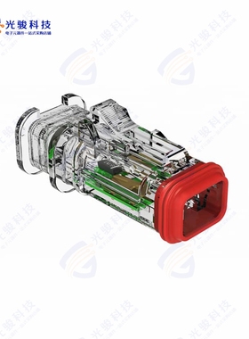 AT06-2S-LED12VR1-OM《2 POSITION LED OVERMOLD PLUG, SO》