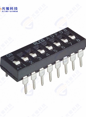 1-1825002-3 《SWITCH SLIDE DIP SPST 25MA 24V》