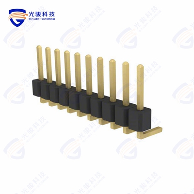 PRPC010SBAN-M71RC《CONN HEADER R/A 10POS 2.54MM》