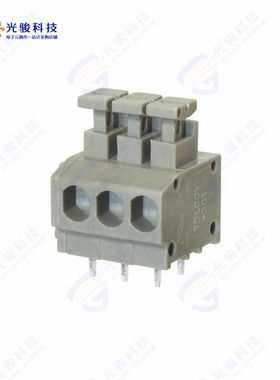 TBL001-381-03GY-2GY《TERMINAL BLOCK, SCREWLESS, 3.81,》