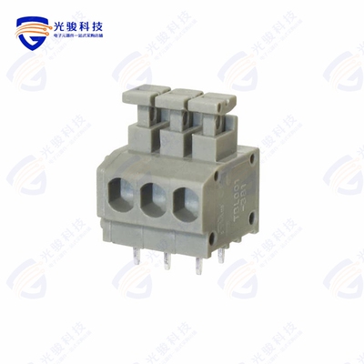 TBL001-381-03GY-2GY《TERMINAL BLOCK, SCREWLESS, 3.81,》