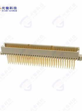 1-650909-4《CONN DIN PLUG 96POS PCB GOLD》