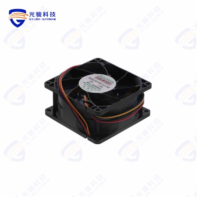 MS8038H24B1+6-FHR《FAN AXIAL 80X80X38MM 24VDC W/TAC》
