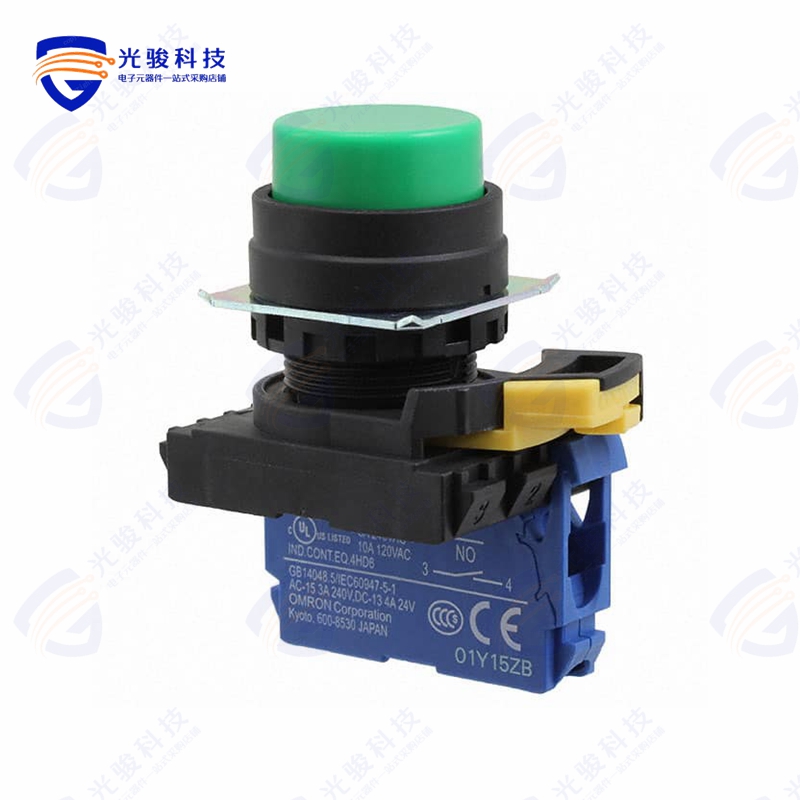 A22NN-BPM-NGA-G100-NN 《SWITCH PUSH SPST-NO 10A 120V》