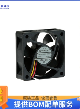 无刷直流风扇CFM-6020V-237-280-20【FAN AXIAL 60X20MM 24VDC WI