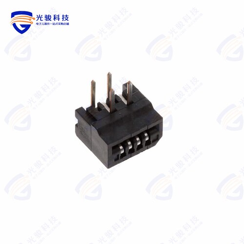 HLW4R-2A7LF《CONN FFC FPC TOP 4POS 1.00MM R/A》