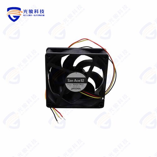 9GA0912W401《FAN 92X92X25MM 12VDC》
