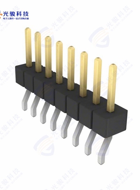 GBC08SBSN-M89《CONN HEADER SMD R/A 8POS 2.54MM》