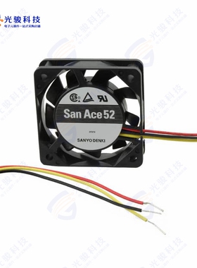 109P0512H7D01《FAN 52X15MM 12VDC LOCK》
