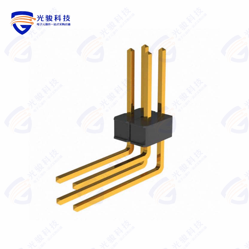 929745-02-02-EU《CONN HEADER R/A 4POS 2.54MM》