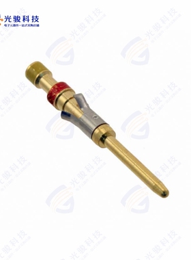 132312-1《CONN PIN 20-24AWG GOLD CRIMP》