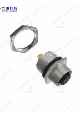 M12A-12PFFS-SH8001《CONN RCPT FMALE 12P SOLDER CUP》