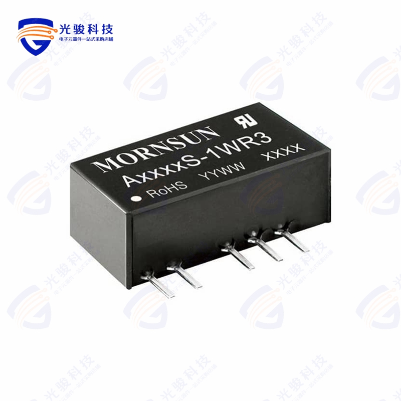 A1203S-1WR3《DC DC CONVERTER +/-3.3V 1W》