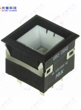 UB225KKW016F 《SWITCH PUSHBUTTON DPDT 5A 125V》