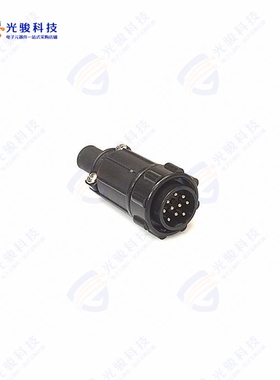 13382-10PG-326《CONN PLUG MALE 10P GOLD SLDR CUP》