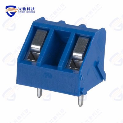 ED400/2《TERM BLOCK 2POS 45DEG 10MM PCB》