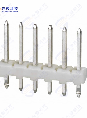 3-644695-6《CONN HEADER VERT 6POS 2.54MM》