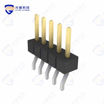 GBC05SBSN-M89《CONN HEADER SMD R/A 5POS 2.54MM》