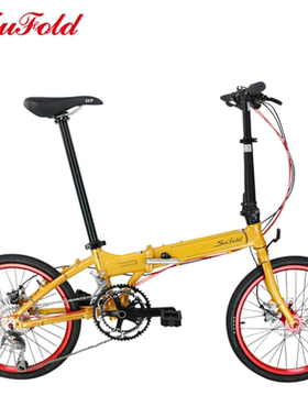 ㊣原装正品美国SUFOLD KAA084(S18)油碟20寸折叠自行车促销大行动