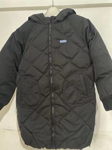 4.5折1爱儿健品牌童装11415515男童冬有帽开胸拉链中长装羽绒外套