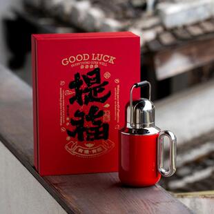 焖茶壶水壶不锈钢泡焖保温茶杯小号显温机械盖茶碗壶陈皮老白茶