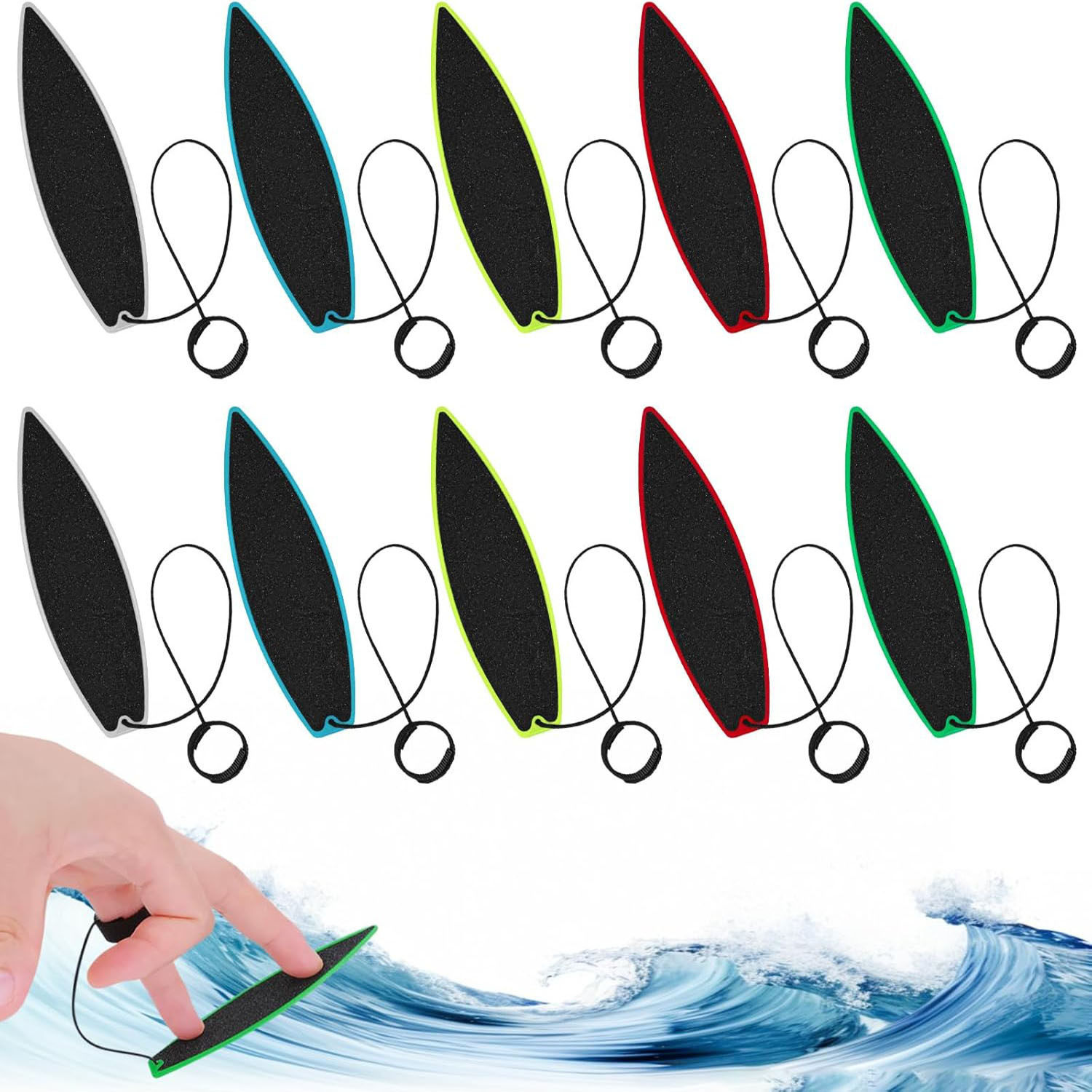 finger surfboard 创意迷你手指冲浪板 指尖冲浪板减压玩具