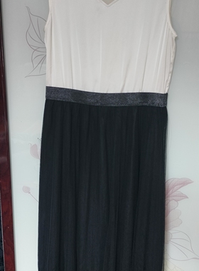 夏春秋可外穿和打底的背心连衣裙胸围88.衣长110