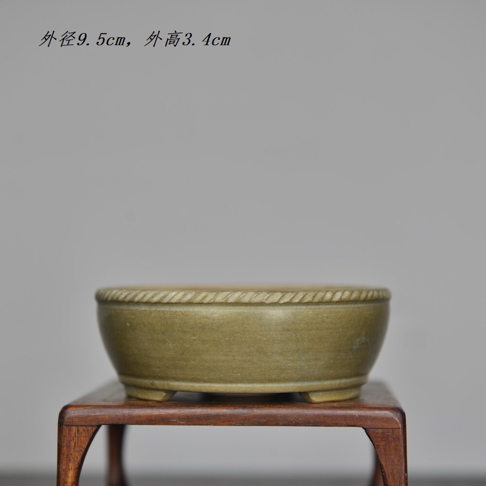 中国记忆 日本进口 釉盆 名家 平安香山　孤品包邮　进口现货