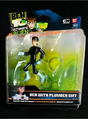 BEN10少年骇客未来穿越的成人田小班万化bandal可动人偶摆件玩具