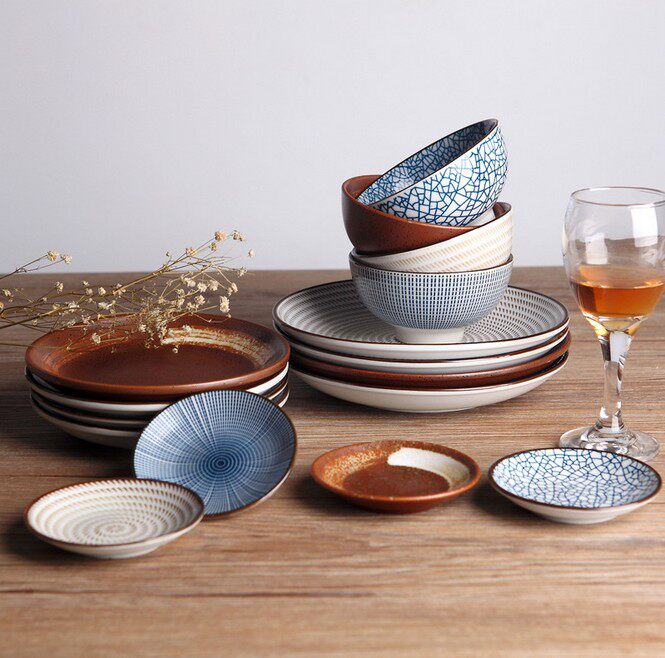 Underglaze Japanese ceramics plate A gentle wind Dish Flavored dish Bone plate A snack Sushi plate Dinner plate Panwanin the Tableware , Tableware , Bowl  category - from Buy2taobao.com to provide professional Taobao agent buy service
