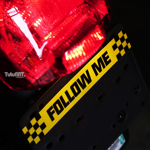 反光贴followme跟我走创意设计